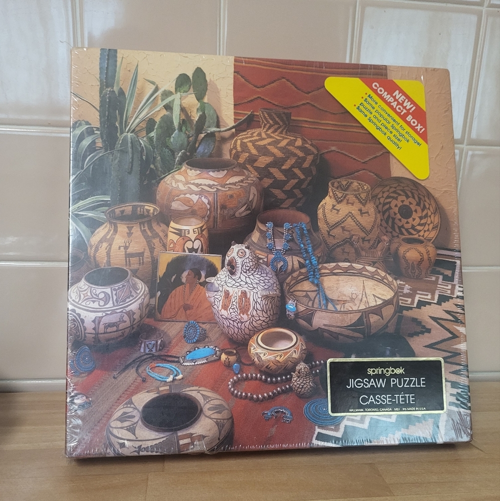 Vintage Springbok 500 piece Puzzle  New  Song of the Southwest